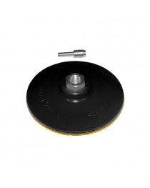 диск шлифовальный резиновый 115мм с липучкой (дрель) М14*2 - 6 мм 2000 об/мин