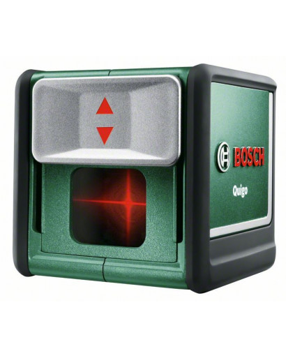 Лазерный нивелир в комплекте с держателем MM2 и в железной коробке Bosch Quigo III  (0603663521)