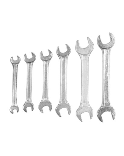 ключи рожковые 6шт 6-17мм standard