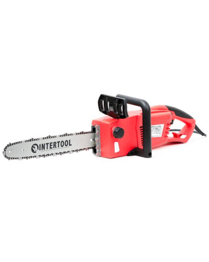 Пила цепная 2600 Вт, 840 м/мин, шина 405 мм, 230 В, прямой двигатель INTERTOOL DT-2205