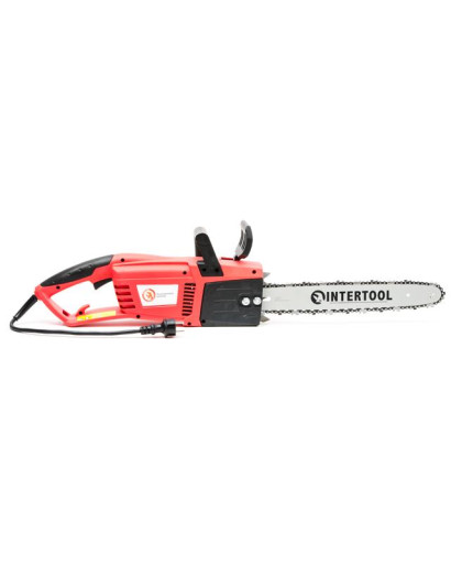 Пила цепная 2600 Вт, 840 м/мин, шина 405 мм, 230 В, прямой двигатель INTERTOOL DT-2205