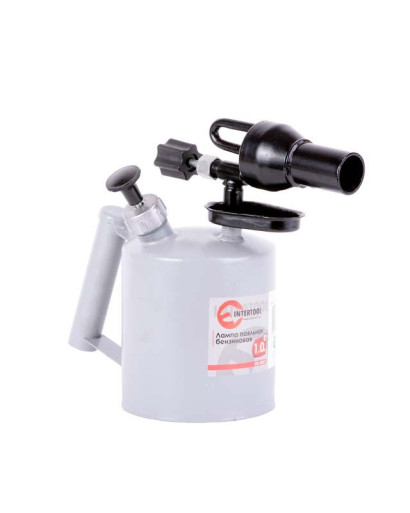 Лампа паяльная бензиновая 1.0 л INTERTOOL GB-0031