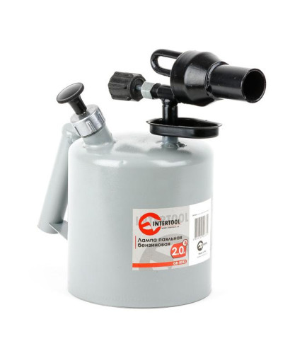 Лампа паяльная бензиновая 2.0 л INTERTOOL GB-0033
