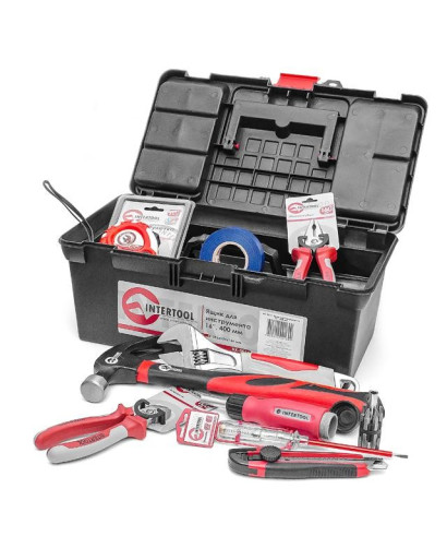 Набор"Инструментальный ящик"INTERTOOL BX-1003
