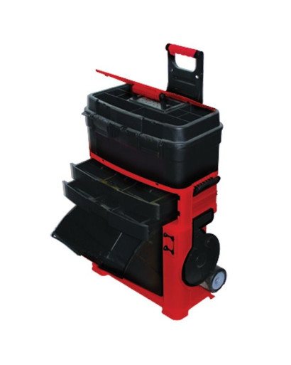 Тележка инструментальная с катушкой для провода 19"INTERTOOL BX-3019 Тележка инструментальная с катушкой для провода 19"INTERTOOL BX-3019