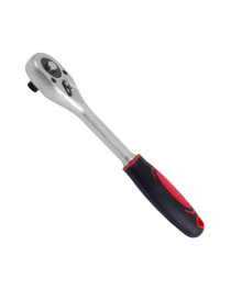 Рукоятка с храповым механизмом на 24 зуба 1/4'', Cr-v INTERTOOL HT-2104