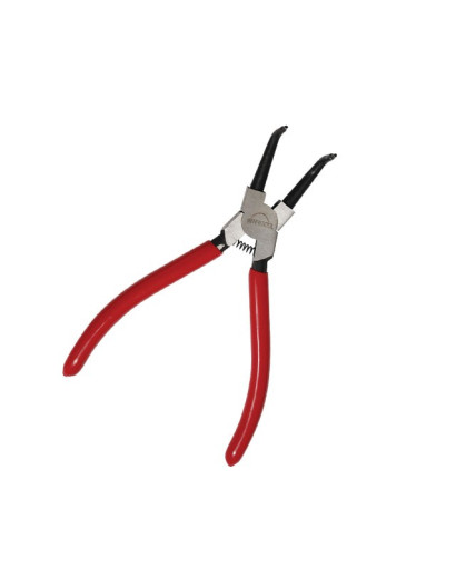 Щипцы для снятия стопорных колец изогнутые на сжим 180 мм INTERTOOL HT-7012 Щипцы для снятия стопорных колец изогнутые на сжим 180 мм INTERTOOL HT-7012