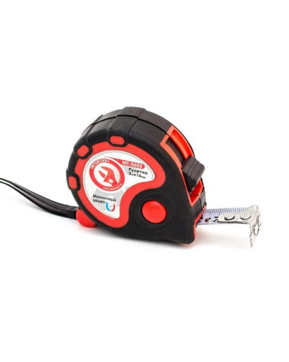 Рулетка с металлическим полотном 3 м x 19 мм INTERTOOL MT-0603