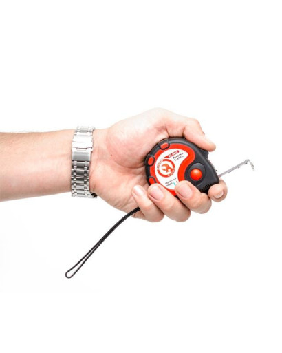 Рулетка с металлическим полотном 5 м x 19 мм INTERTOOL MT-0605