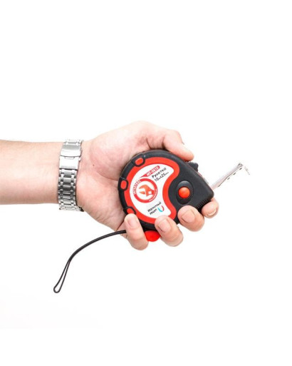 Рулетка с металлическим полотном 10 м x 25,0 мм INTERTOOL MT-0610