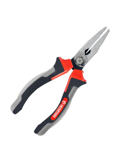 Щипцы прямые 160 мм с изолированными рукоятками до 1000В INTERTOOL NT-0226 Щипцы прямые 160 мм с изолированными рукоятками до 1000В INTERTOOL NT-0226