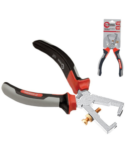 Кусачки для зачистки проводов 160 мм INTERTOOL NT-0229
