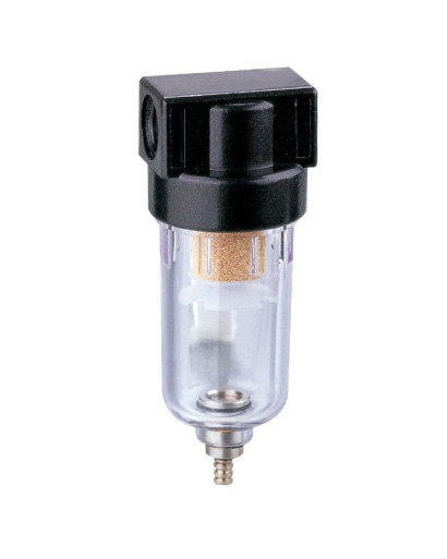 Фільтр для очищення повітря 1/4", 20мкм, до 400л/хв, до 10атм INTERTOOL PT-1411 Фільтр для очищення повітря 1/4", 20мкм, до 400л/хв, до 10атм INTERTOOL PT-1411