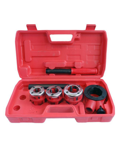 Набор плашек 3 шт. для нарезки резьбы 1/2"; 3/4"; 1"INTERTOOL SD-8003 Набор плашек 3 шт. для нарезки резьбы 1/2"; 3/4"; 1"INTERTOOL SD-8003