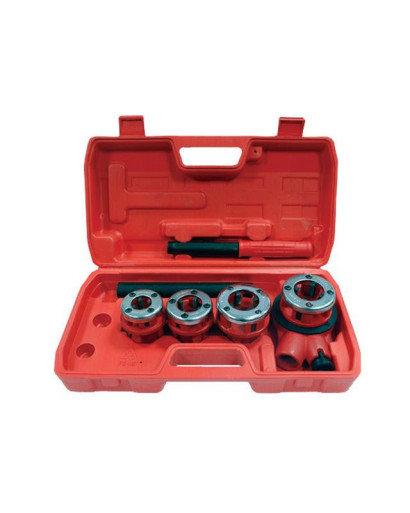 Набор плашек 4 шт. для нарезки резьбы 1/2"; 3/4"; 1"; 1 1/4"INTERTOOL SD-8004 Набор плашек 4 шт. для нарезки резьбы 1/2"; 3/4"; 1"; 1 1/4"INTERTOOL SD-8004