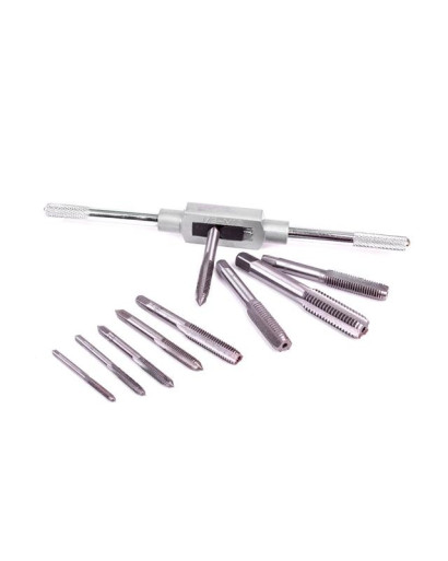 Набор плашек M6-M12 и метчиков M3-M12, 20 ед. INTERTOOL SD-8020