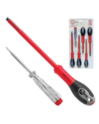 Набор отверток 6 ед. 1000 В INTERTOOL VT-2107