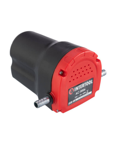 Насос вакуумний 12В для відкачування мастила та дизельного палива INTERTOOL AC-0006 Насос вакуумний 12В для відкачування мастила та дизельного палива INTERTOOL AC-0006