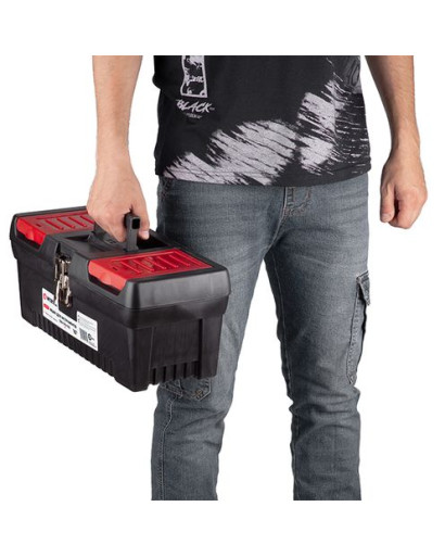 Комплект ящиків для інструментів з металевим замком, 2 шт. 12.5" / 16" INTERTOOL BX-0009