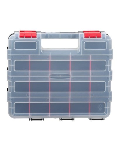 Органайзер двосторонній 12.5", 2 в 1, 320*270*80мм INTERTOOL BX-4022 Органайзер двосторонній 12.5", 2 в 1, 320*270*80мм INTERTOOL BX-4022
