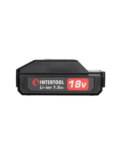 Акумулятор 18 В., литий-ион,1.5 Ач к DT-0315 INTERTOOL DT-0316