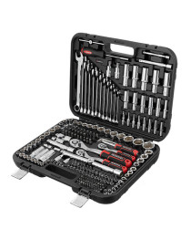 Набір інструментів 1/2", 3/8", 1/4 ", 219ед., Cr-V STORM INTERTOOL ET-8219