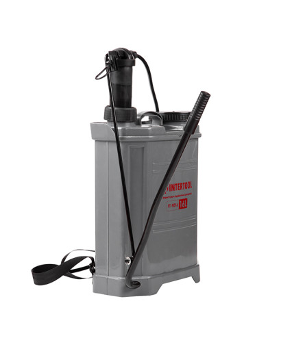 Обприскувач гідравлічний ранцевий 16л INTERTOOL FT-9016
