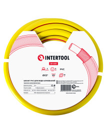 Шланг для поливу 3-х шаровий 1/2", 10 м, армований PVC INTERTOOL GE-4021