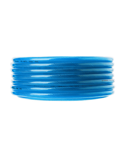 Шланг для води тришаровий, синій, 1/2", 30 м, армований, PVC INTERTOOL GE-4055 Шланг для води тришаровий, синій, 1/2", 30 м, армований, PVC INTERTOOL GE-4055