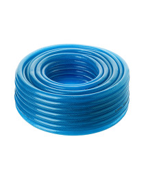 Шланг для води тришаровий, синій, 1/2", 30 м, армований, PVC INTERTOOL GE-4055