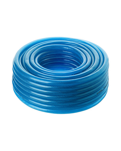 Шланг для води тришаровий, синій, 1/2", 30 м, армований, PVC INTERTOOL GE-4055 Шланг для води тришаровий, синій, 1/2", 30 м, армований, PVC INTERTOOL GE-4055