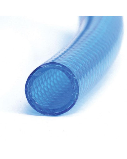 Шланг для води тришаровий, синій, 1/2", 50 м, армований, PVC INTERTOOL GE-4056