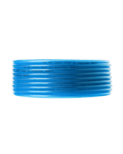 Шланг для води тришаровий, синій, 1/2", 50 м, армований, PVC INTERTOOL GE-4056 Шланг для води тришаровий, синій, 1/2", 50 м, армований, PVC INTERTOOL GE-4056