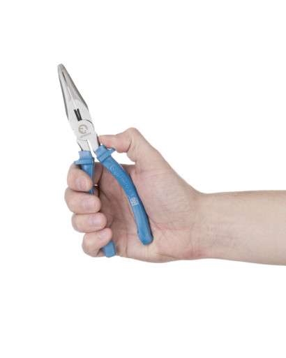 Довгогубці вигнуті 200мм INTERTOOL HT-0126 Довгогубці вигнуті 200мм INTERTOOL HT-0126