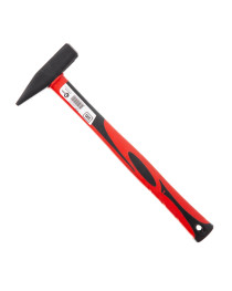 Молоток 200г, ручка з фібергласу INTERTOOL HT-0202