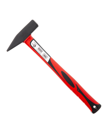 Молоток 500г, ручка з фібергласу INTERTOOL HT-0205