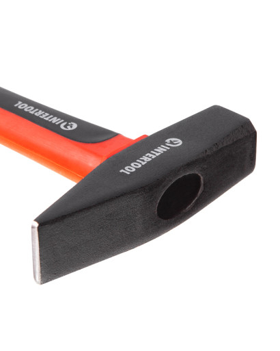 Молоток 500г, ручка з фібергласу INTERTOOL HT-0205