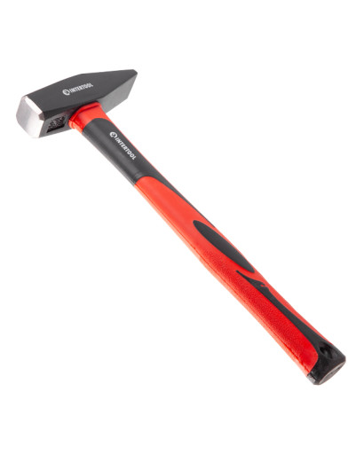 Молоток 800г, ручка з фібергласу INTERTOOL HT-0208