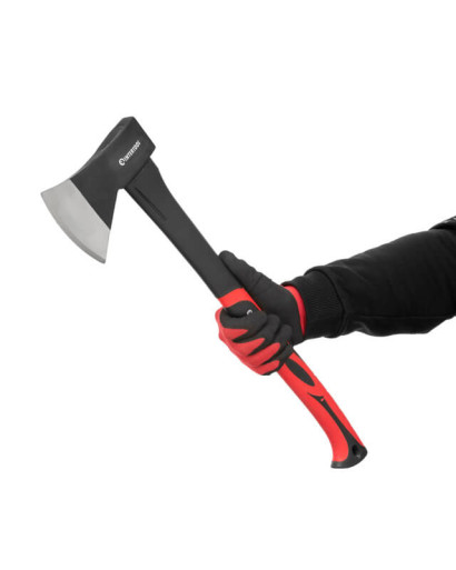 Сокира 1000г, ручка з фібергласу INTERTOOL HT-0263
