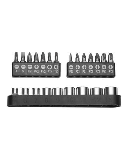 Отвертка Т-образная 25 нас. INTERTOOL HT-0422