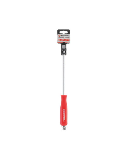 Викрутка ударна SL9*200мм, Cr-V INTERTOOL HT-0485 Викрутка ударна SL9*200мм, Cr-V INTERTOOL HT-0485
