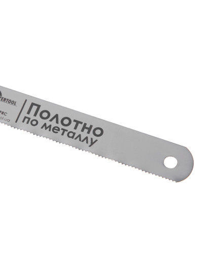 Полотно ножівкове по металу 300*12,5*0,62, 24T, 65 Mn High Carbon INTERTOOL HT-3022 Полотно ножівкове по металу 300*12,5*0,62, 24T, 65 Mn High Carbon INTERTOOL HT-3022
