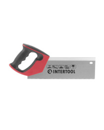 Ножівка пасовочна по деревині 300 мм, 12 зуб.x1" INTERTOOL HT-3113