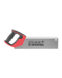 Ножівка пасовочна по дереву 350мм, 12 зуб.*1" INTERTOOL HT-3114
