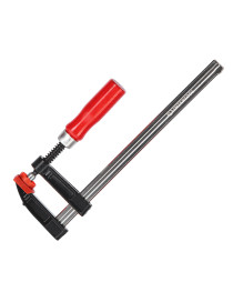 Струбцина столярна 200x50мм DIN 5117, дерев'яна рукоятка INTERTOOL HT-6001