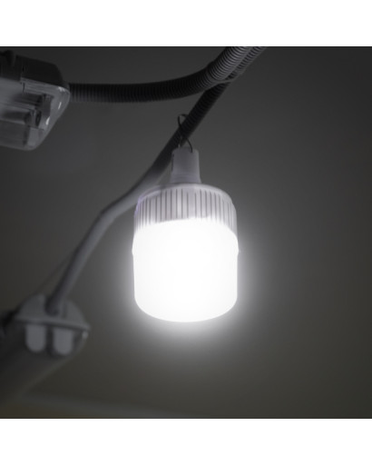 Світильник акумуляторний підвісний 24SMD, сонячна панель, індикатор заряду INTERTOOL LB-0109 Світильник акумуляторний підвісний 24SMD, сонячна панель, індикатор заряду INTERTOOL LB-0109