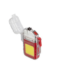Ліхтар брелок з плазмовою запальничкою INTERTOOL LB-0165