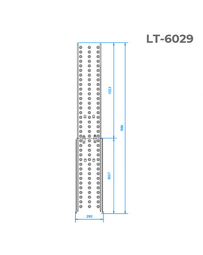 Робоча платформа до стрем'янок INTERTOOL LT-6029