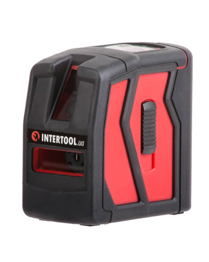 Рівень лазерний міні, 2 лазерні головки INTERTOOL MT-3050