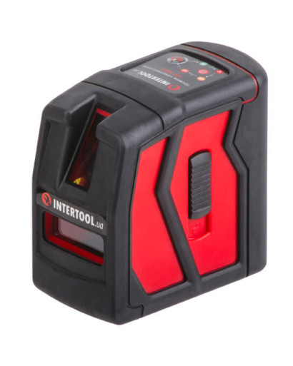 Рівень лазерний міні, 2 лазерні головки INTERTOOL MT-3050